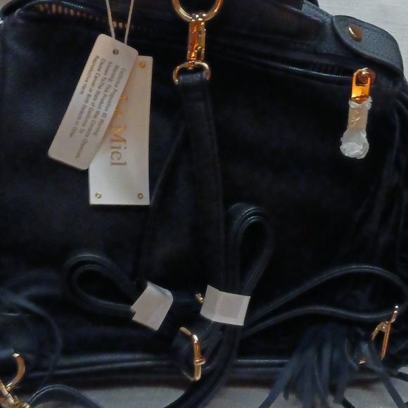 Leather jacket purse - Picture 2 of 3